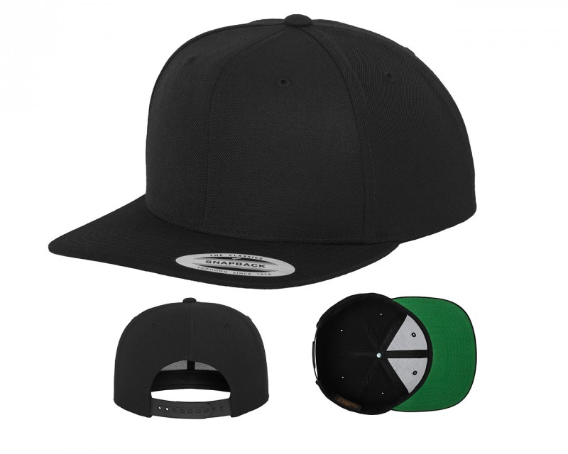 The Classic Snapback // Black