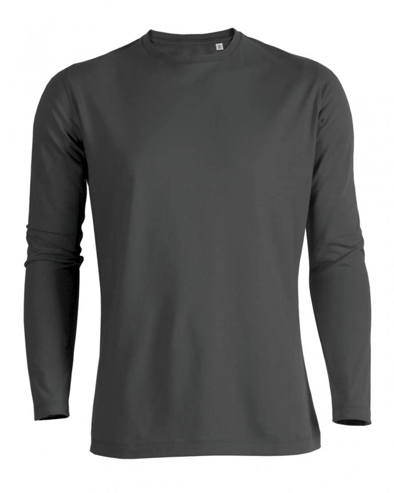Promotional long sleeve t-shirt with custom design. 